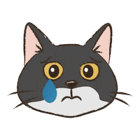 Cartoon Cat Sticker