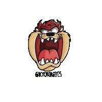 Looney Tunes Taz Sticker