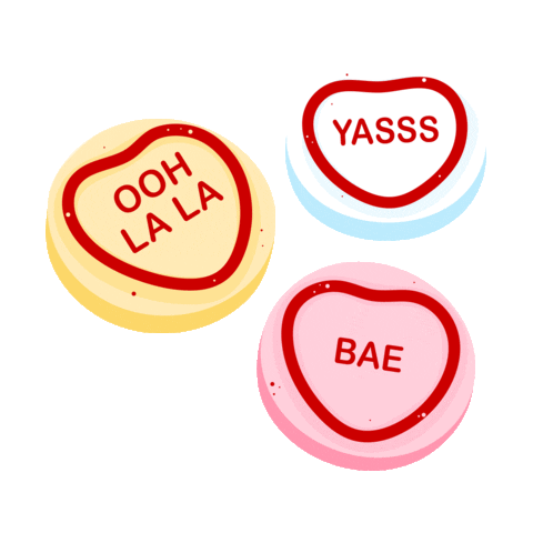 heart love Sticker by Smarties