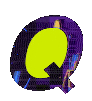 Glitch Alphabet Sticker by #BASILIO