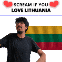 Lithuania Flag Lt Sticker