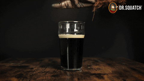 Irish Cream Beer GIF by DrSquatchSoapCo