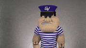 listening louie the laker GIF by Grand Valley State University