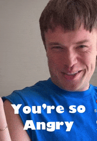 Angry Chill Out GIF by Jess Stempel