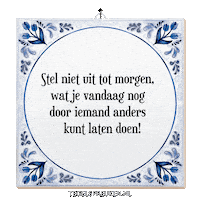 Teamwork Nl Sticker by Tegelspreuken.nl