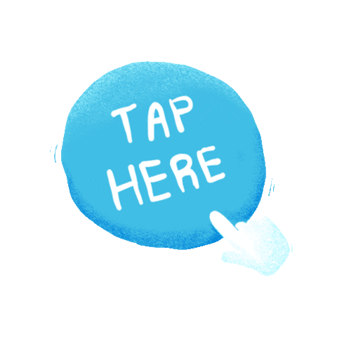 Tap Here Sticker by Can Do Company Support S.L.