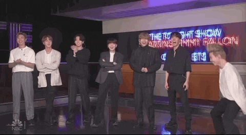 Fallon Tonight Bts Army GIF by The Tonight Show Starring Jimmy Fallon