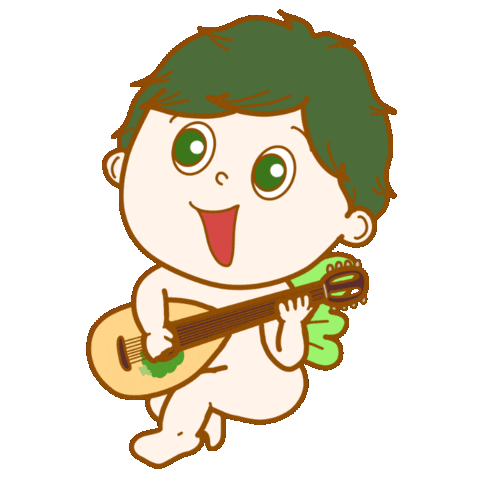 音楽 Mandolin Sticker