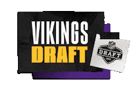 Nfl Draft Sticker by Minnesota Vikings