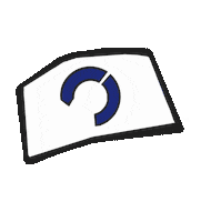 Hiking Tourist Sticker