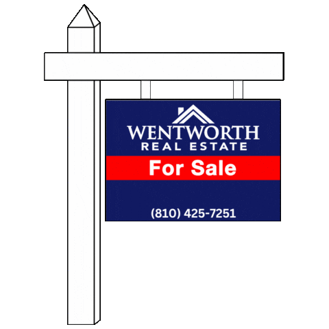 Realtor Sign Sticker by WentworthRealEstate