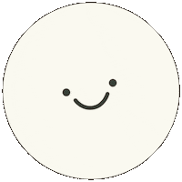 Happy Smiley Face Sticker by Wildings Studio