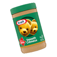 kraftpeanutbutter_ca bears smooth sandwich jam Sticker
