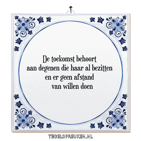 Focus Nl Sticker by Tegelspreuken.nl