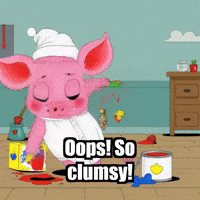 Kitchen Spill GIF by The Pigasso
