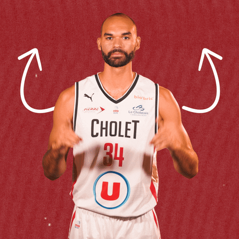 Swipe Up En Haut GIF by Cholet Basket