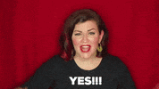 christinegritmon yes red cheer cgritmon GIF