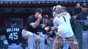 arizona diamondbacks rock GIF by MLB