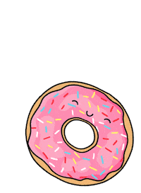 Happy Dessert Sticker by Gwyneth Draws