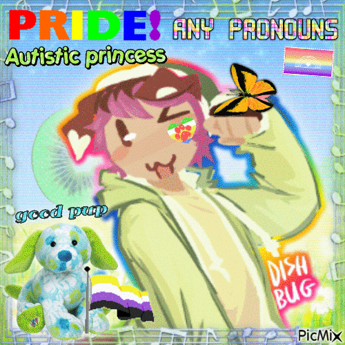 dishbug pride kiwi au picmix GIF