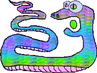 Glitch Nom Sticker by Sarah Zucker