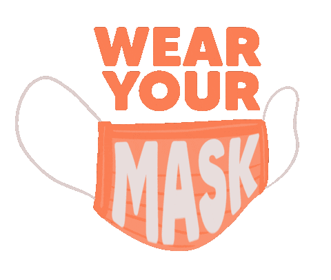 Corona Mask Sticker