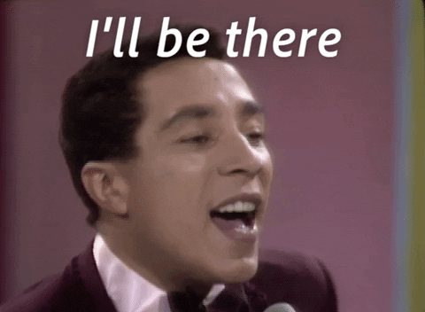 Ill Be There Smokey Robinson GIF by The Ed Sullivan Show
