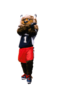 Mascot Bison Sticker by Utah Tech University