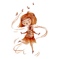 Girl Dancing Sticker