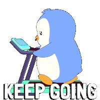 You Can Do It Sticker by Pudgy Penguins