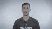 wake up yawn GIF by San Jose Sharks