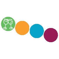 Red Wine Cheers Sticker by Toast Tours