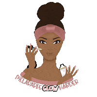 Skincare Glow Sticker by Val
