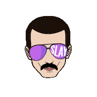 freddie mercury queen Sticker by 20th Century Fox Home Entertainment