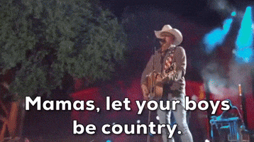 Mamas, let your boys be country.
