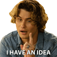 Look At Me Thinking Sticker by NETFLIX
