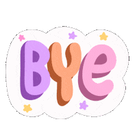 Good Bye Sticker by Demic