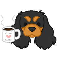 Cavalier King Charles Spaniel Dog Sticker