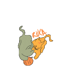 Cat Love Sticker