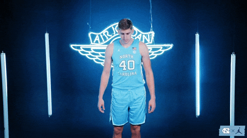 University Of North Carolina Basketball GIF by UNC Tar Heels
