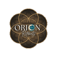 Retreat Flower Of Life Sticker by Orion Retreats