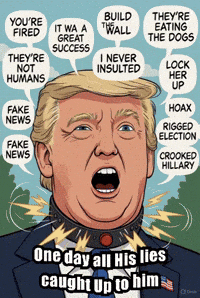 Politics Lying GIF by Maryanne Chisholm - MCArtist