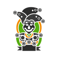Boektem carnaval kruikenstad boektem Sticker
