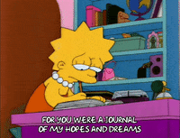 Sad Season 3 GIF by The Simpsons