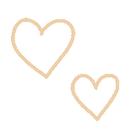 In Love Hearts Sticker
