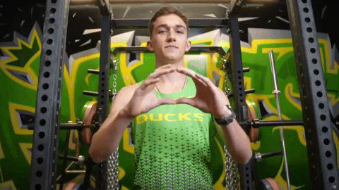 Track And Field GIF by GoDucks