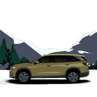 Car Driving Sticker by Škoda Global