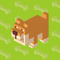 Good Boy Dog GIF by Crossy Road