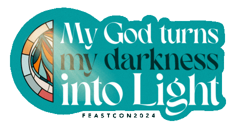 feastconference giphyupload light sparkle worship Sticker