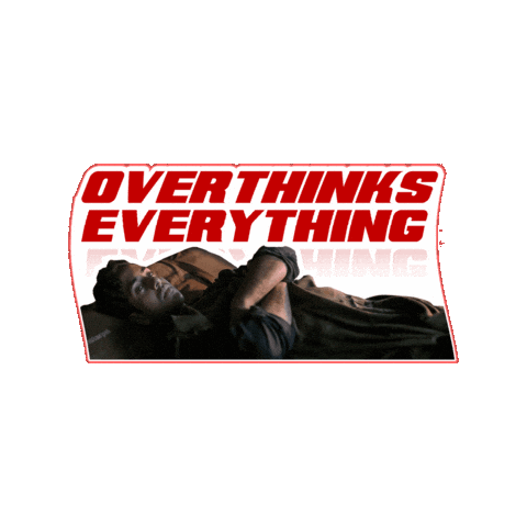 Sad Overthinker Sticker by Sony Music India